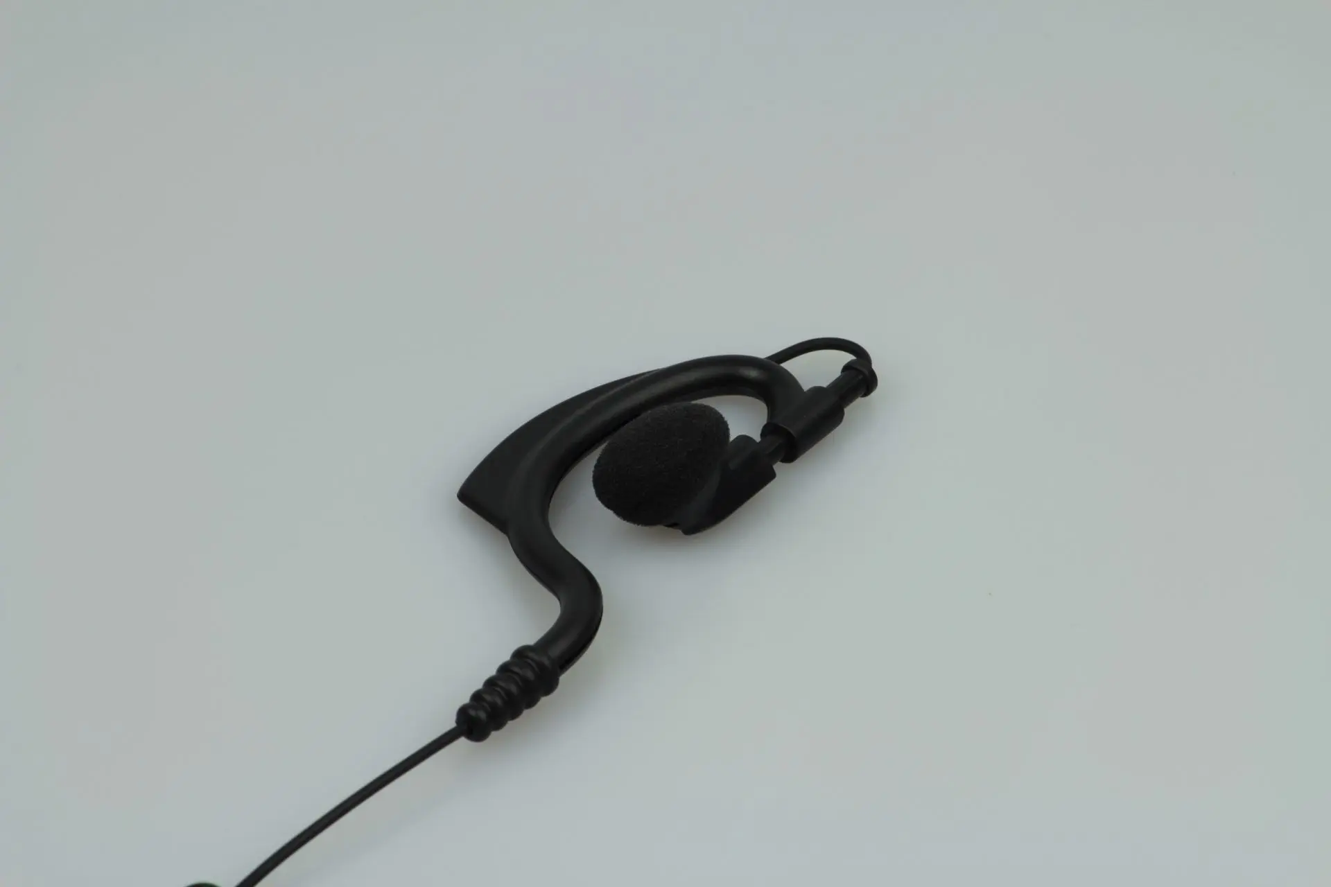 C or G or Earhanger style radio earpiece